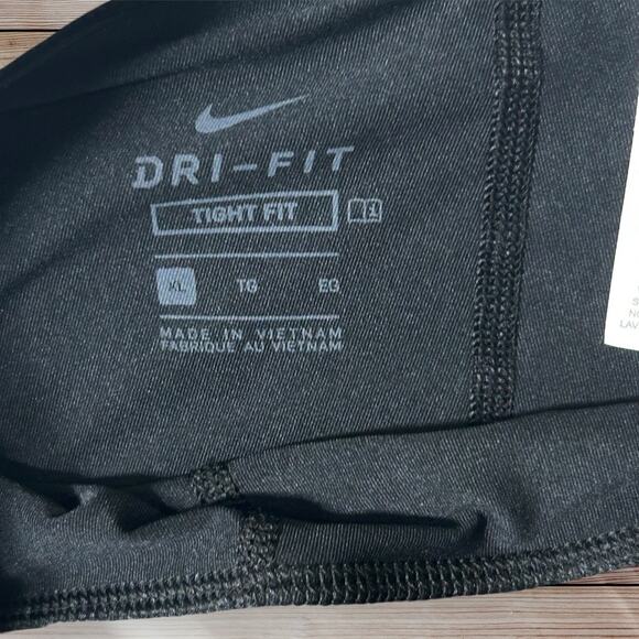 New Nike Pro Dri FIT Compression Pants Black Athletic Boys Extra Large - Picture 5 of 11